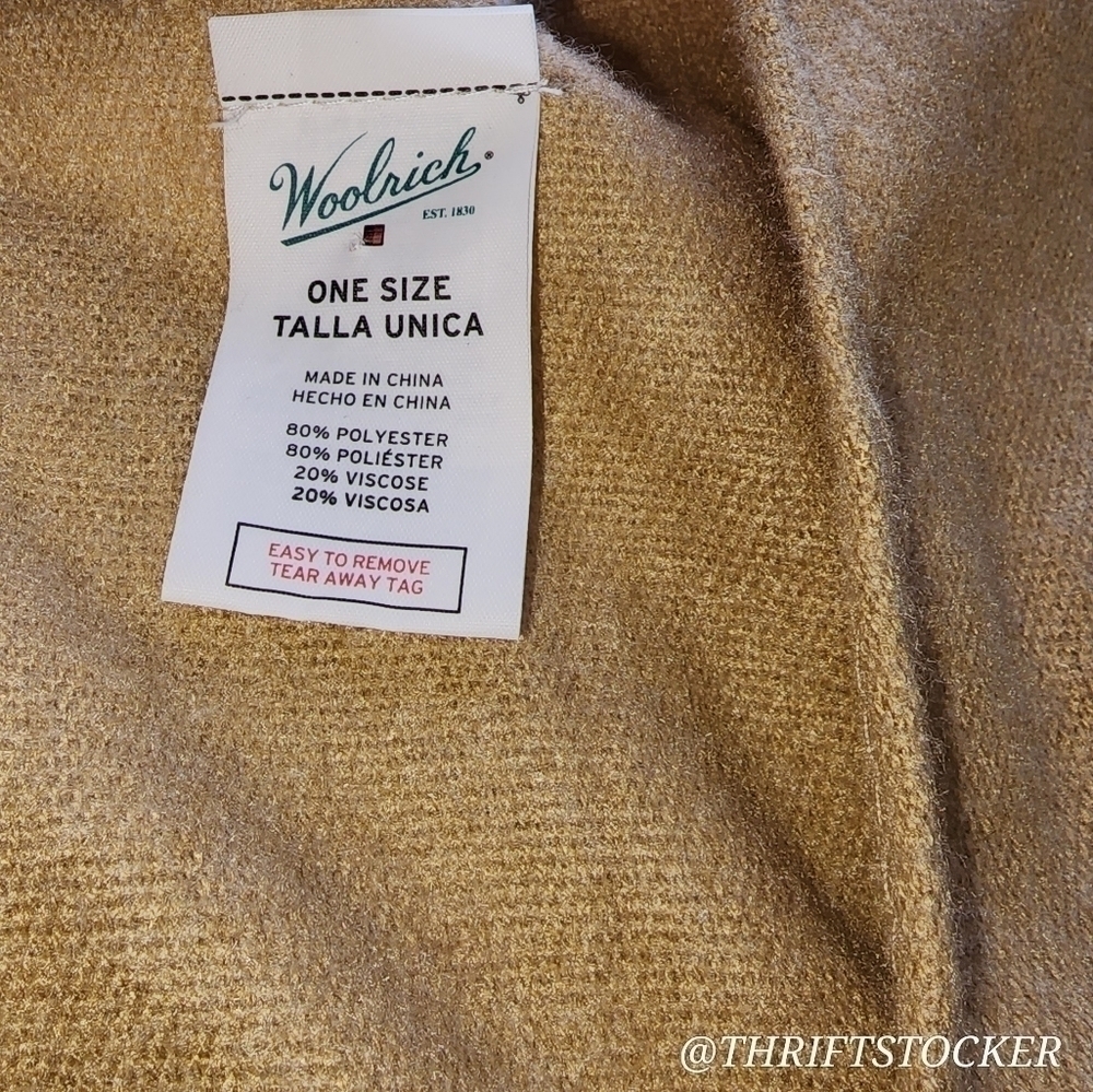 Woolrich blanket wrap - Picture 5 of 7